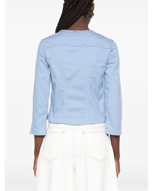 Liu Jo Blue Floral Chain Jacket