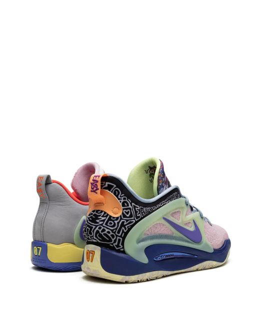 Nike Blue Kd 15 "What The" Sneakers for men