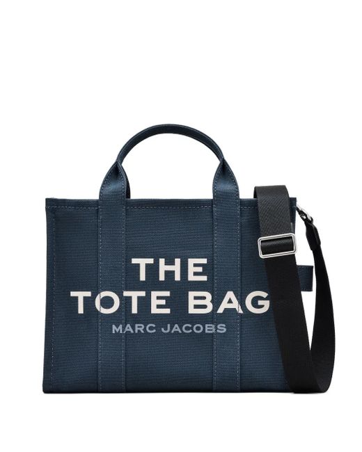 トートバッグ Marc Jacobs The Medium Tote Bag Blue In Cotton 17017390_36486391_600.jpg