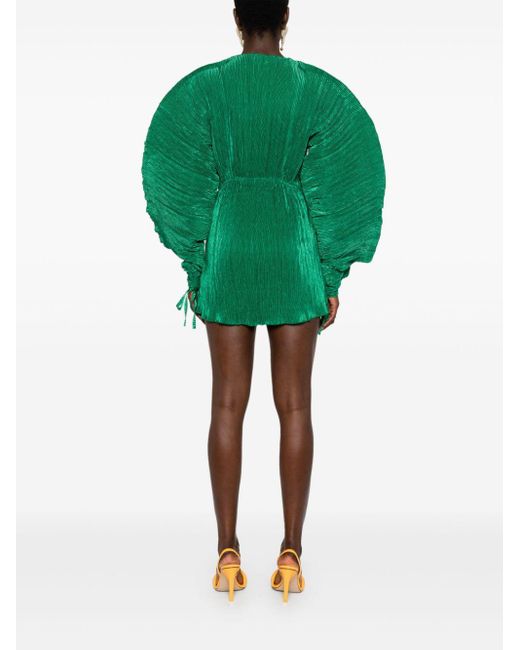 Cult Gaia Zamariah Mini Dress in Green | Lyst