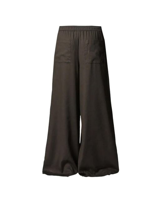 Roberto Collina Black Drawstring Trousers