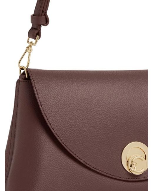 Coccinelle Purple Medium Nikla C-Me Shoulder Bag