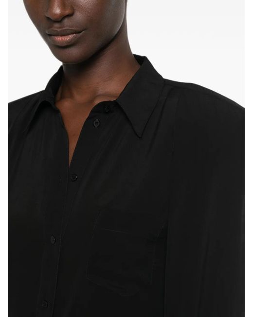 IRO Black Foxia Buttoned Shirt