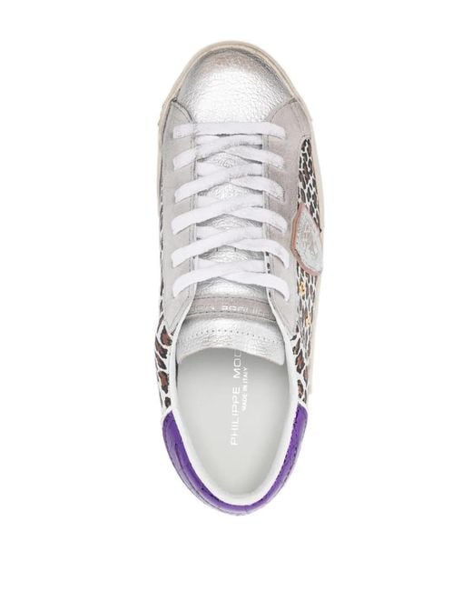 Philippe Model White Prxs Tennis Sneakers