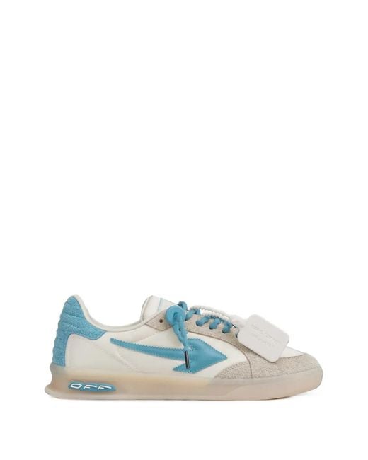 Off-White c/o Virgil Abloh Blue Arrows-Patch Sneakers for men