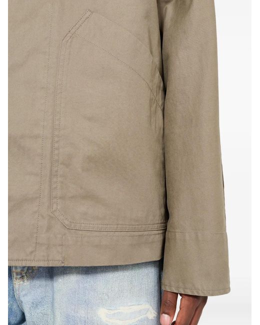 Margaret Howell Natural Veste Raglan En Coton for men