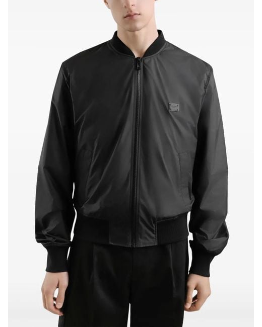 Dolce & Gabbana Black Sleek Effortless Jacket for men