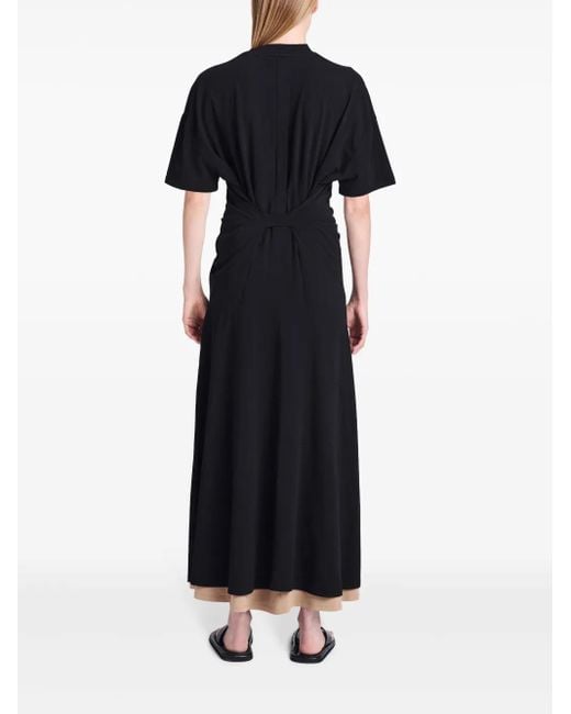 Proenza Schouler Black Noelle Maxikleid