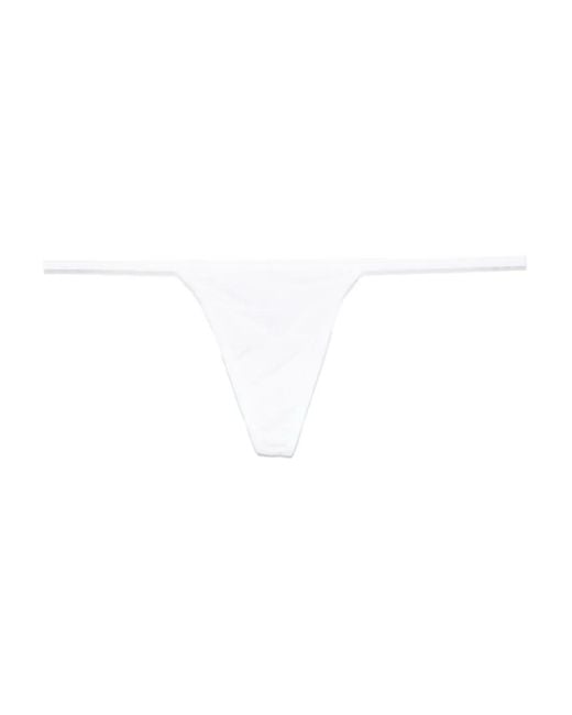 Maison Close White Les Invisibles Micro Thong