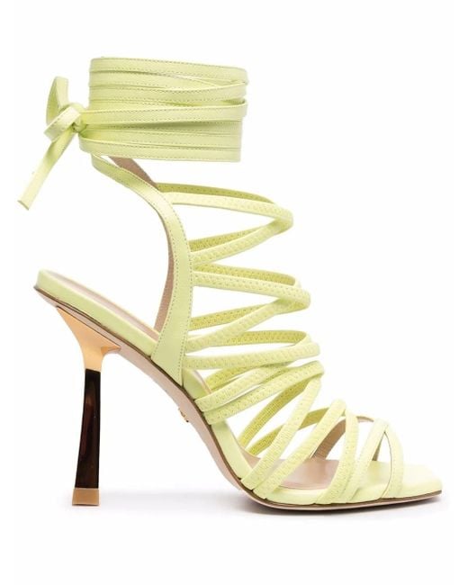 Stuart Weitzman Multicolor Jaxie Open-toe Sandals