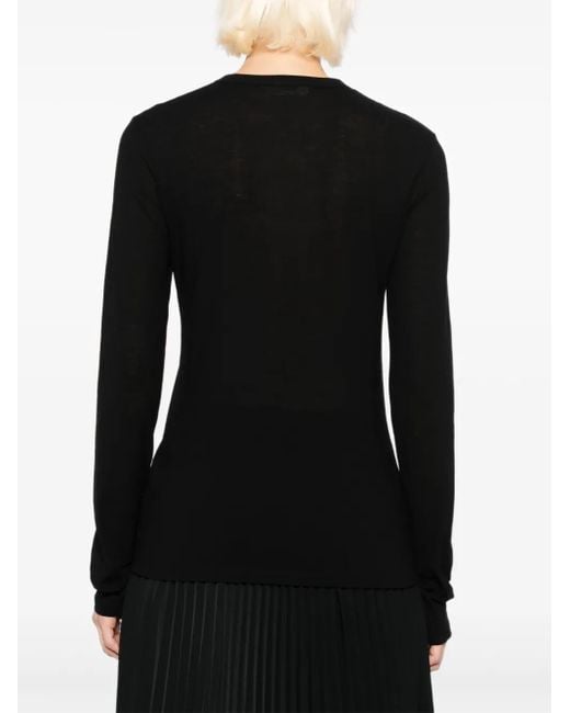 Jil Sander ロゴ Tシャツ Black