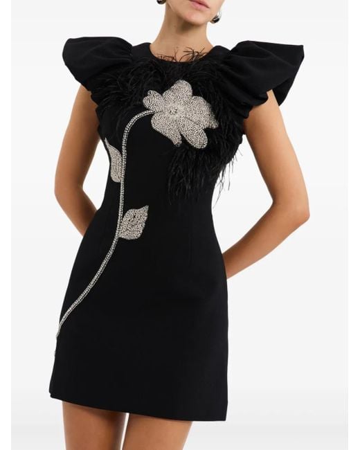 Robe Starlight À Coupe Courte Rebecca Vallance en coloris Black
