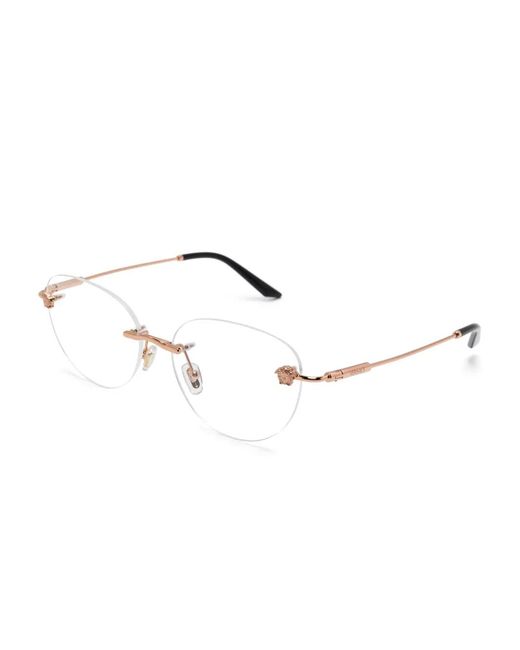Versace Natural Rimles Glasses