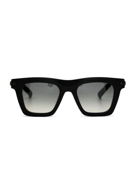 Yohji Yamamoto Black Square-Frame Sunglasses