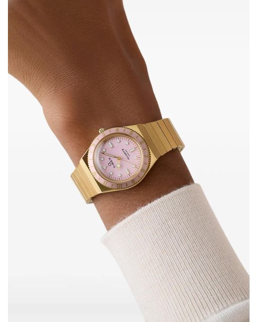Timex Metallic Q Mini 30Mm Watch