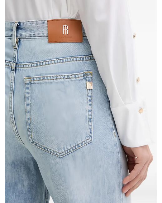 Fracomina Blue High-Waisted Jeans