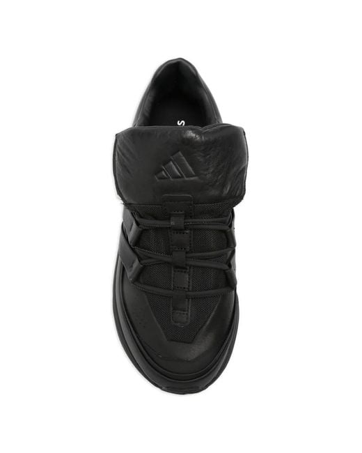 Adidas Black Sneakers Calf Leather