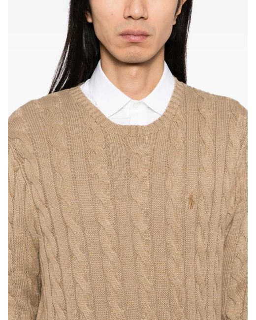 Polo Ralph Lauren Natural Cotton Sweater for men
