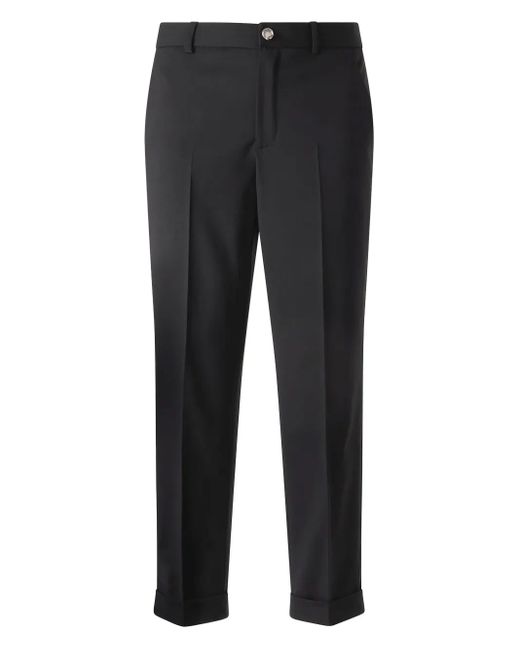 Roberto Cavalli Klassische Cropped-Hose in Black für Herren