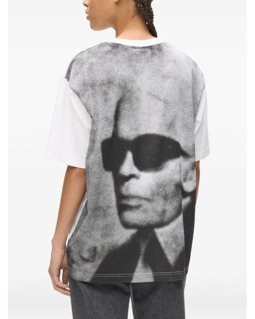 Karl Lagerfeld Karl Tシャツ White