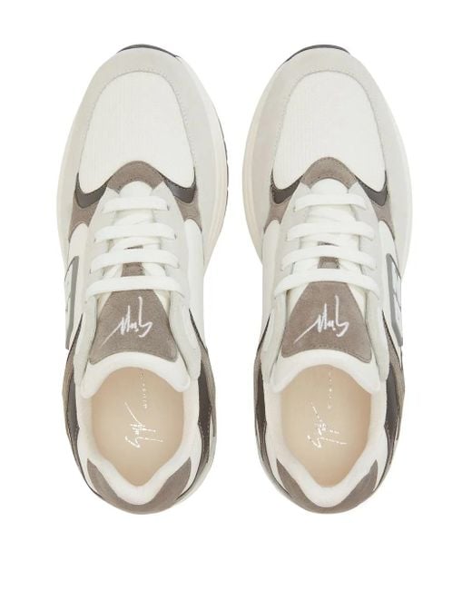 メンズ Giuseppe Zanotti レースアップ スニーカー White