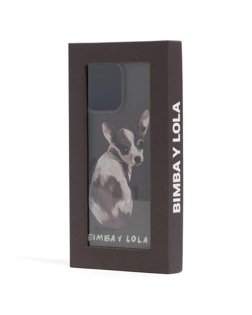 Bimba Y Lola Black Chihuahua Iphone 16 Pro Case
