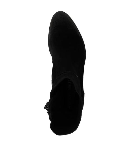 Madison Maison Black Suede Ankle Boots
