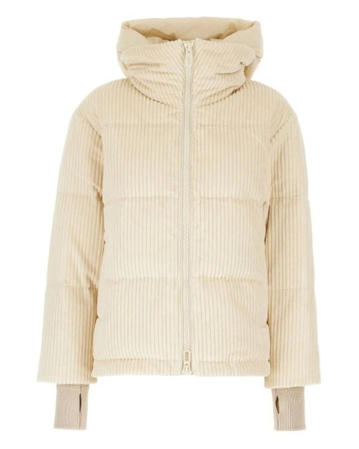 DUNO Natural Lora B Hooded Corduroy Jacket