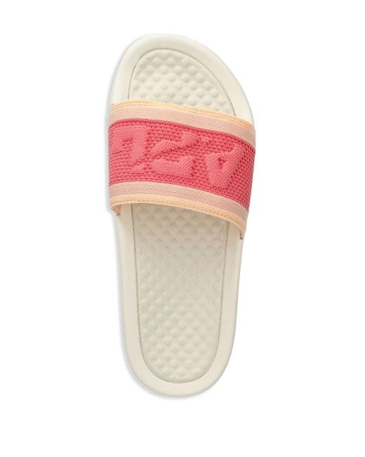 Athletic Propulsion Labs Pink Big Logo Techloom Slides