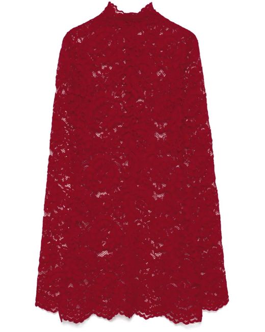 Atu Body Couture Red X Rue Ra Lace Mini Dress