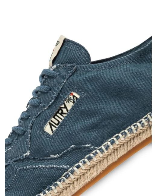 Autry Jeans-Espadrilles Mit Jute in Blue für Herren