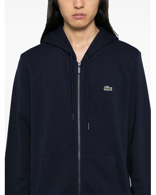 Lacoste Sweater Met Rits in het Blue voor heren