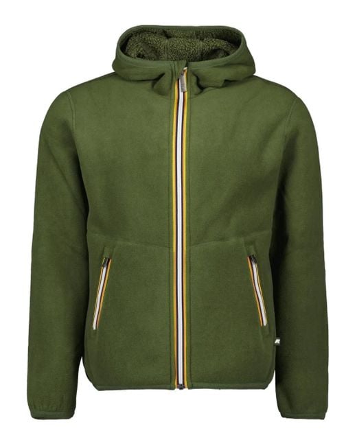 K-Way Green Jack Zip-Fastening Jacket for men