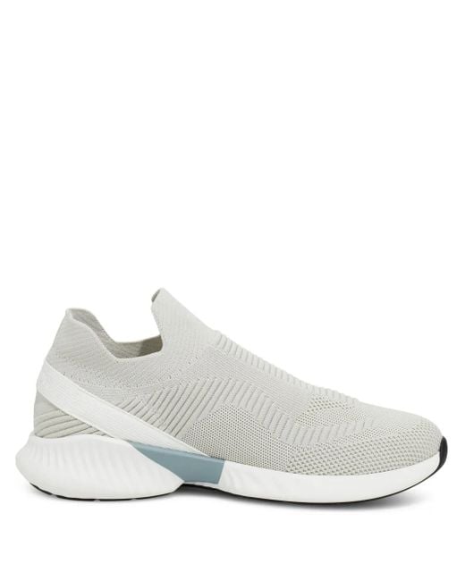 Boggi White Technical Fabric Willow Sneakers for men