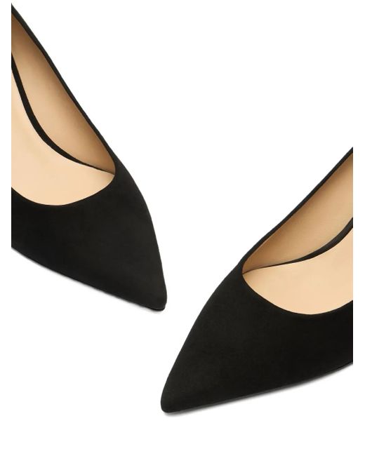 Stuart Weitzman Stuart Power 50mm キトゥンヒール パンプス Black