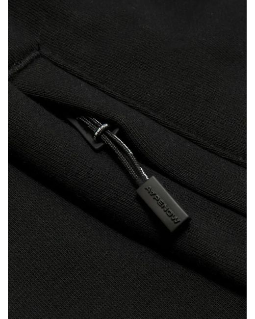 Aape By A Bathing Ape Black Side-Detail Logo Track Pants for men