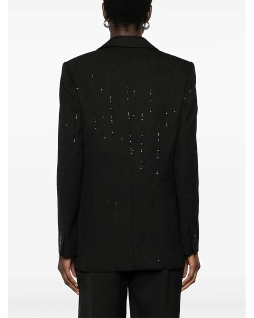 【大人気】SANDRO スパンコール付き テーラードジャケット Sandro スパンコール ジャケット ブラック | Lyst