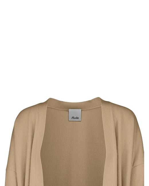 Allude Natural Cashmere Cardigan