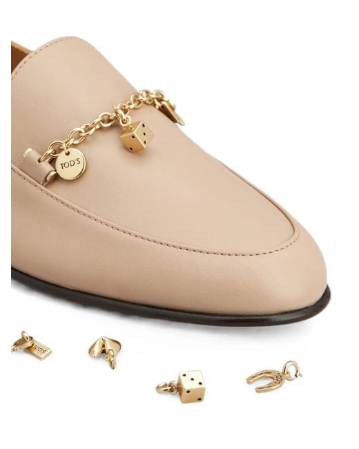 Tod's Natural Loafers