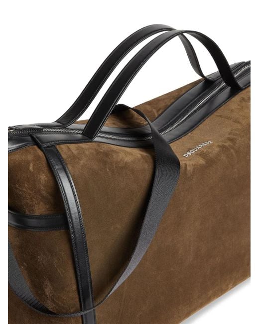 DSquared² Brown Keep A Go Holdall for men