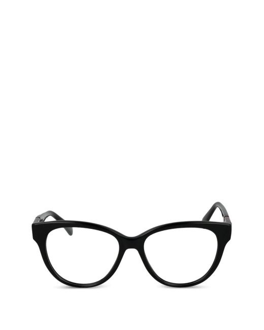 Longchamp Black Cat-Eye Glasses