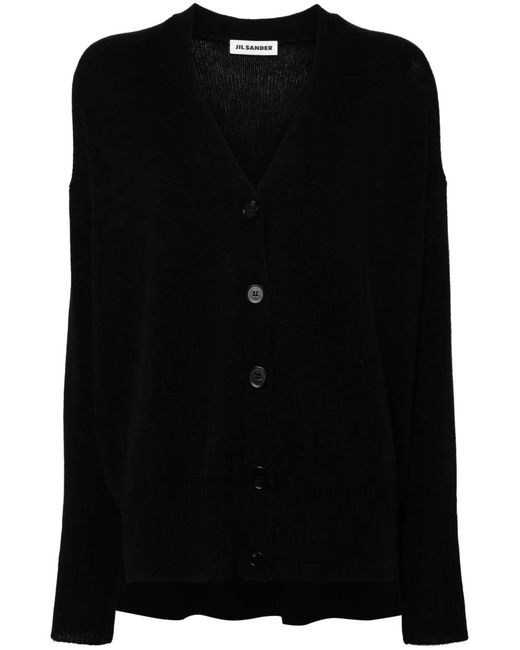 Jil Sander Black Cardigan