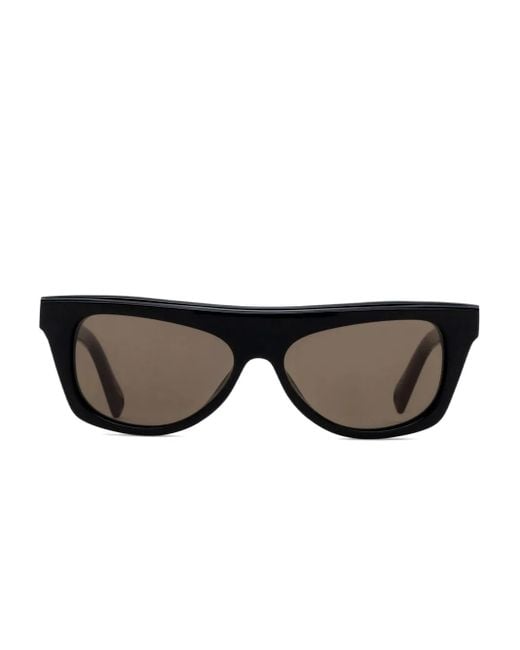 Jacquemus Black Geometric-Frame Sunglasses
