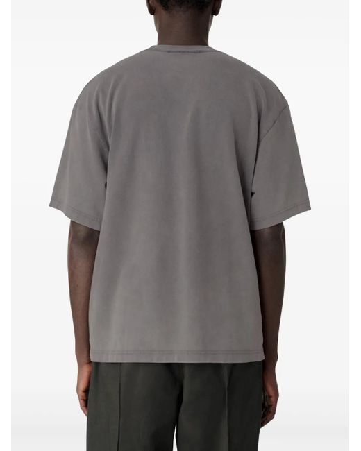 Axel Arigato Gray Distort T-Shirt for men