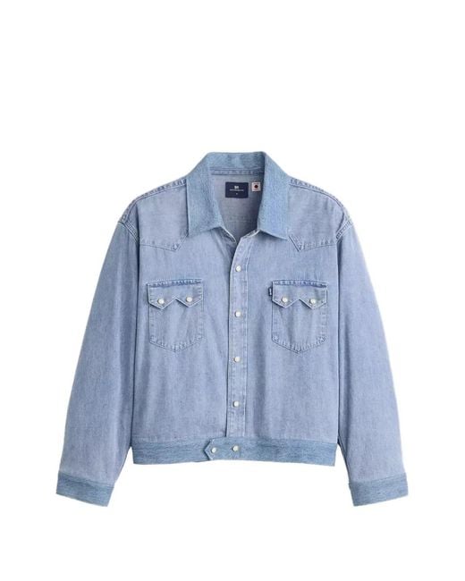Chaqueta Vaquera Sawtooth Levi's de hombre de color Blue