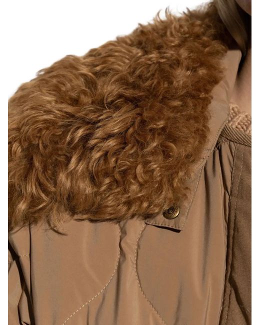 Moncler Brown Quintin Quilted Jacket