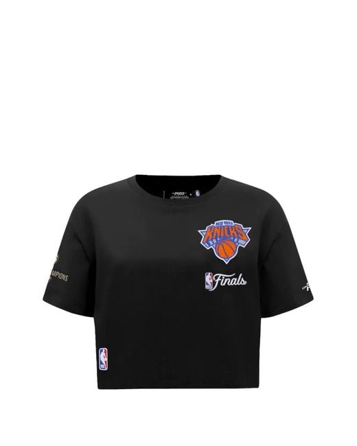 Pro Standard Black X Nba Logo-Patch T-Shirt