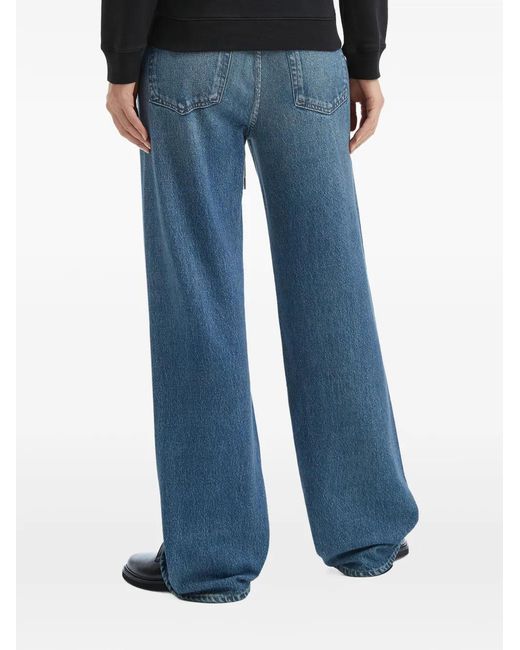 Rag & Bone Blue Miramar Drawstring Jeans