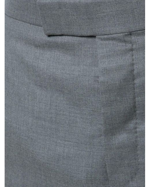 Thom Browne Gray Classic Backstrap Shorts for men