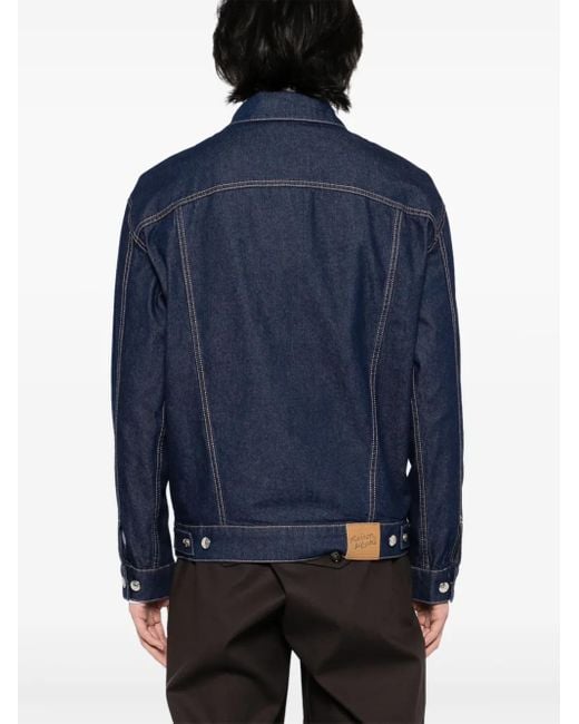 Maison Kitsuné Truckerjack in het Blue voor heren